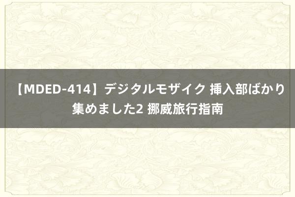 【MDED-414】デジタルモザイク 挿入部ばかり集めました2 挪威旅行指南