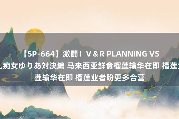 【SP-664】激闘！V＆R PLANNING VS MOODYZ 淫乱痴女ゆりあ対決編 马来西亚鲜食榴莲输华在即 榴莲业者盼更多合营