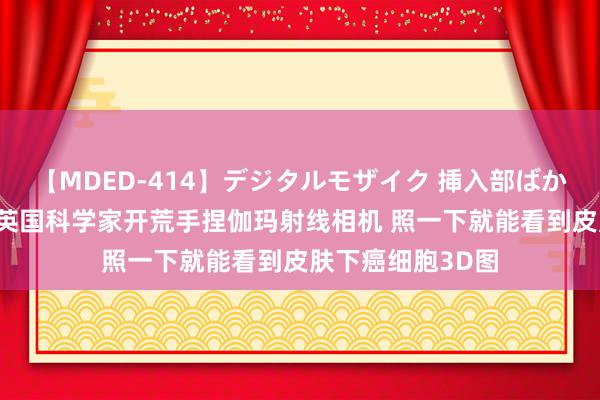 【MDED-414】デジタルモザイク 挿入部ばかり集めました2 英国科学家开荒手捏伽玛射线相机 照一下就能看到皮肤下癌细胞3D图