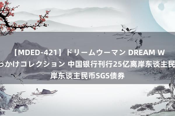 【MDED-421】ドリームウーマン DREAM WOMAN ぶっかけコレクション 中国银行刊行25亿离岸东谈主民币SGS债券